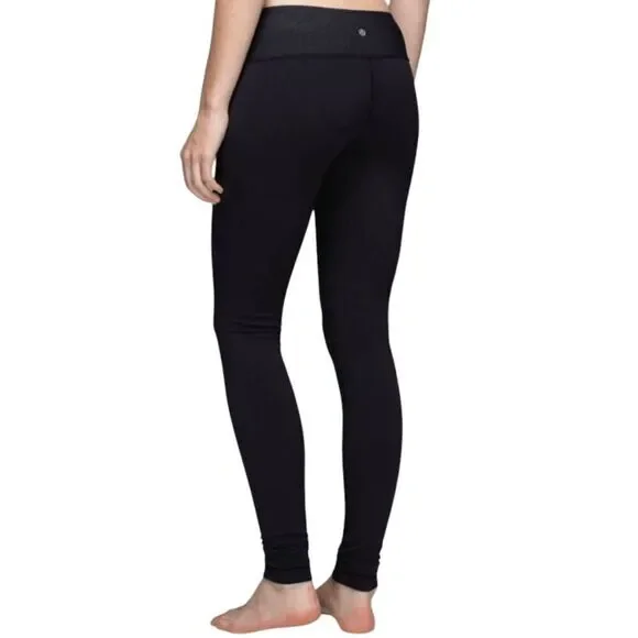 LULULEMON ATHLETICA Wunder Under Tight (Brushed) Luon 28' Size 6 - Picture 2 of 5